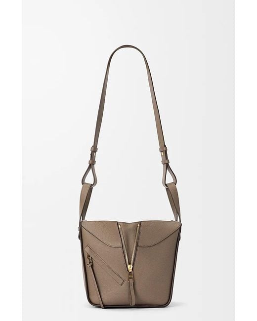 Loewe Brown Compact Hammock Bag