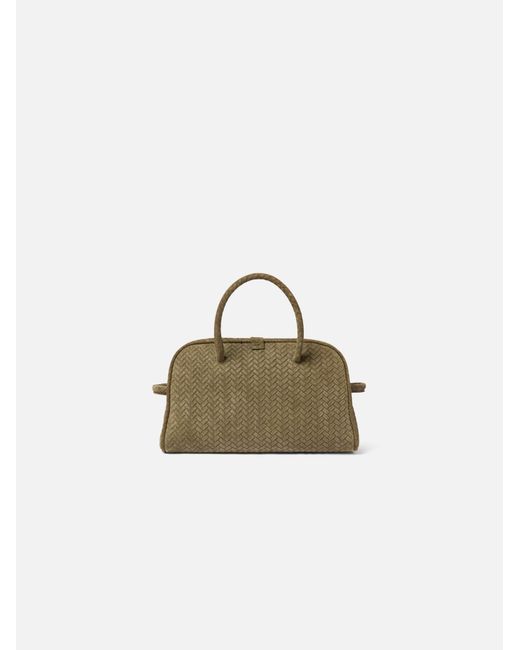 Jacquemus Metallic Small Turismo Bowling Bag
