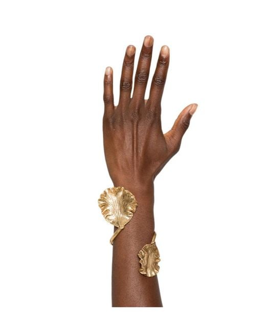Cult Gaia Metallic Irregular Bracelet