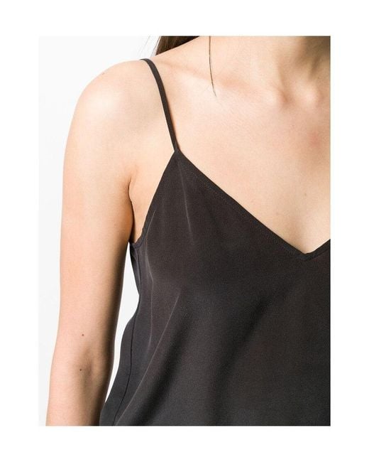 Equipment Black Plain Camisole