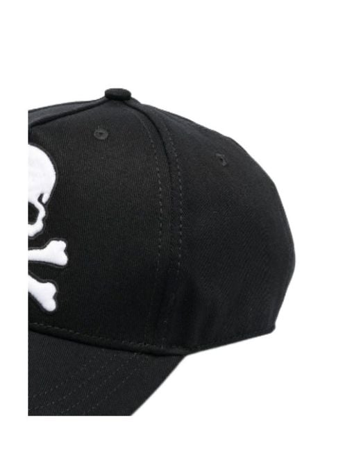 Philipp Plein Black Logo Hat for men