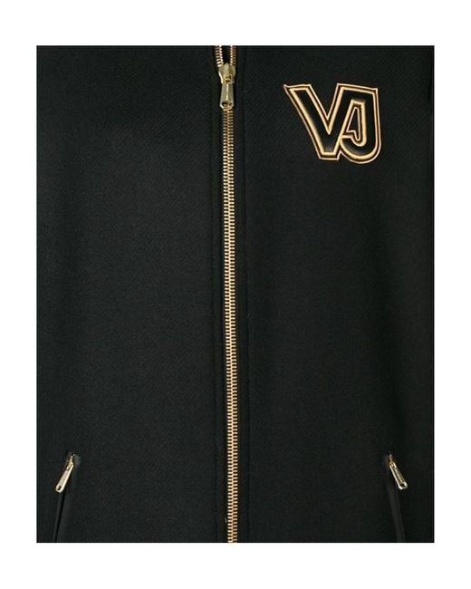Versace Jeans Black Logo Casual Jacket