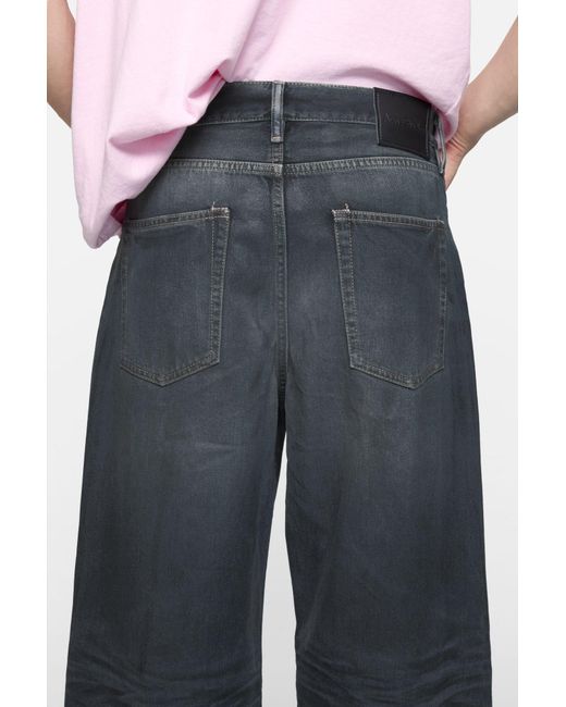 Acne Blue 1981 Logo-Patch Jeans for men