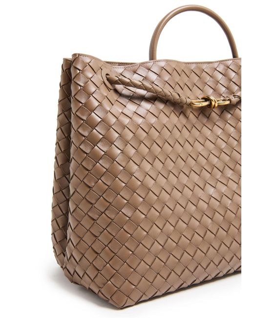 Bottega Veneta Brown Andiamo Large Bag