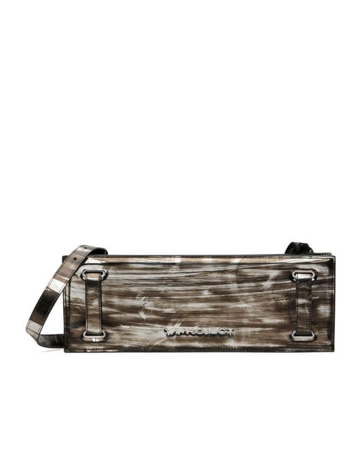 Y. Project Gray Mini Accordion Shoulder Bag for men
