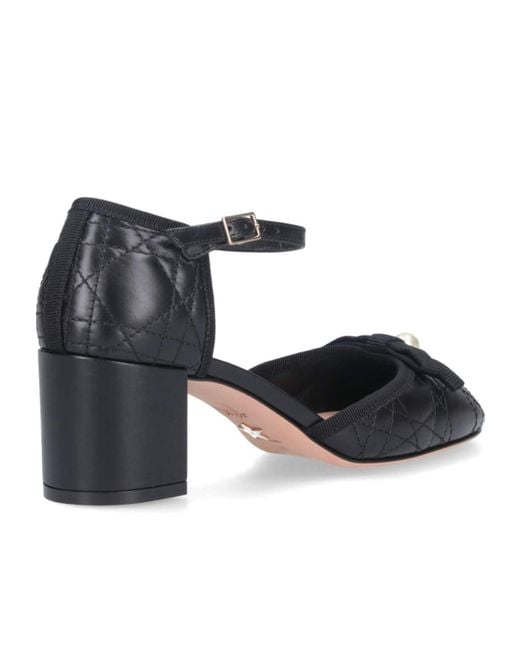 Dior Black Logo High Heels
