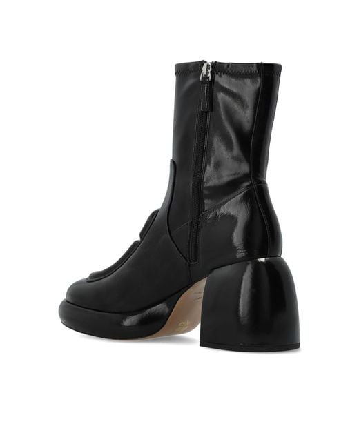 Marc Jacobs Black High-Heeled Ankle Boots
