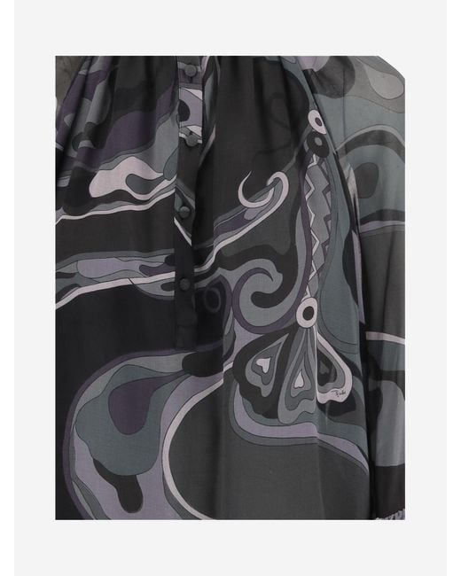 Emilio Pucci Black Blouses