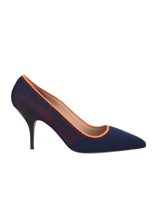 Sportmax Blue Two-Tone Court