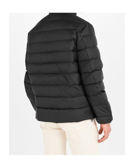 Polo Ralph Lauren Black Logo Quilted Down Jacket for men