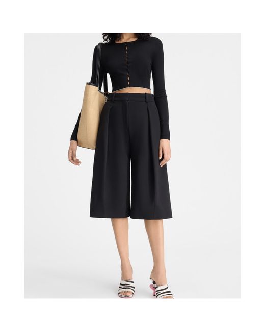 Jacquemus Black The Beach Crewneck Cardigan