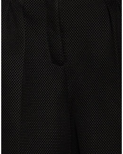 Max Mara Black Solid Color Shorts
