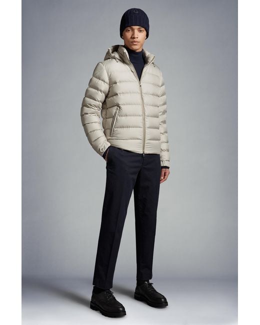 Moncler Gray Arneb Zip-Up Padded Jacket for men