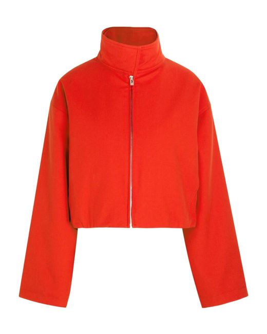 Alaïa Layered Padded Cotton Jacket