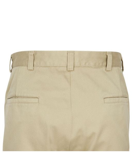 Nanamica Natural Wide Straight-Leg Chino Pants for men