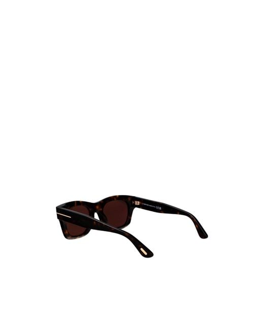 Tom Ford Red Eyewear Square Frame Sunglasses