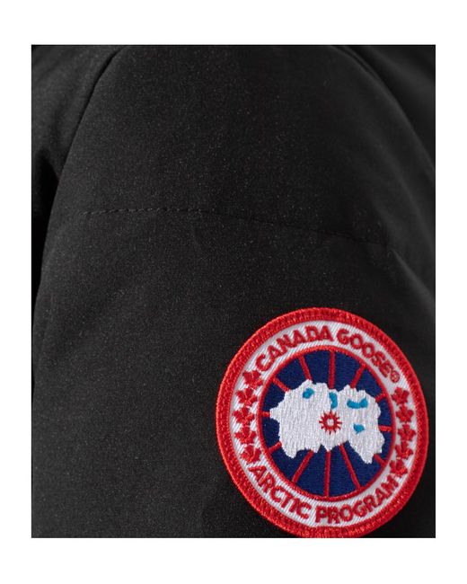 Canada Goose Black Lorette Padded Parka Coat