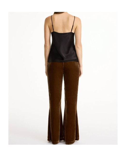 By Malene Birger Brown Flared Casual Pants