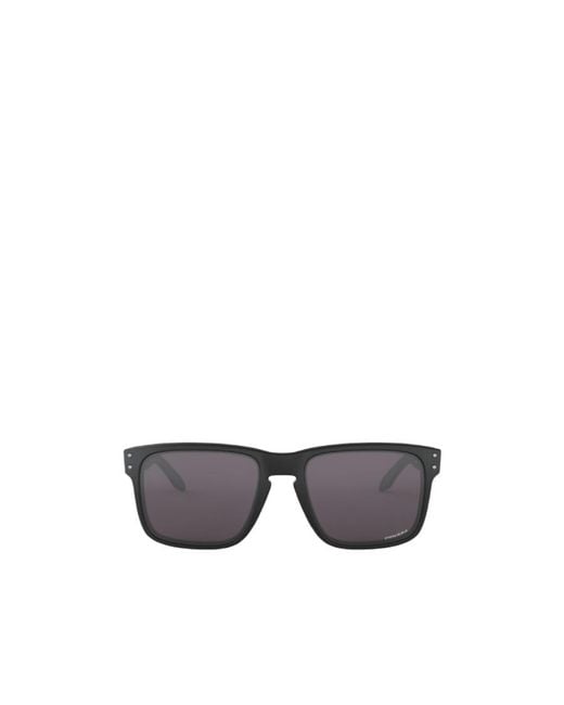 Oakley Gray Holbrook Matte Square Sunglasses for men