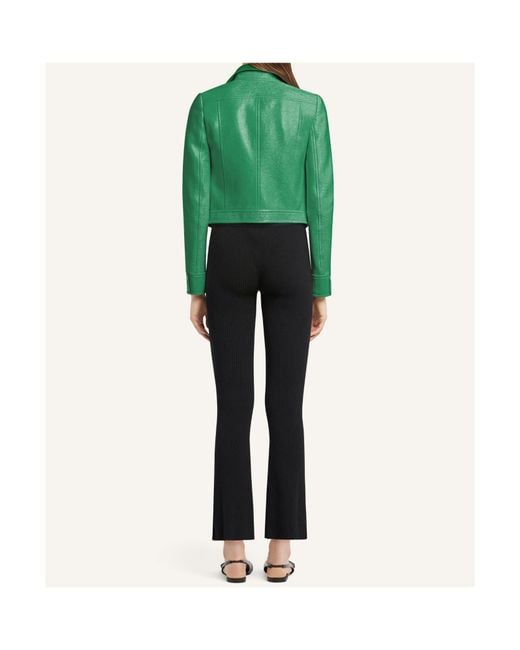 Courreges Green Courrèges Logo Snap-Front Jacket