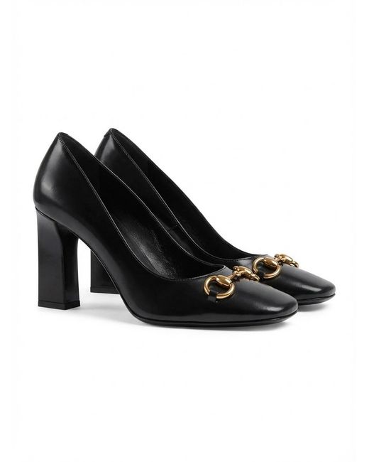 Gucci Black Signora Pumps