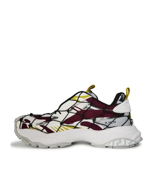 Versace Multicolor Net Sneakers for men