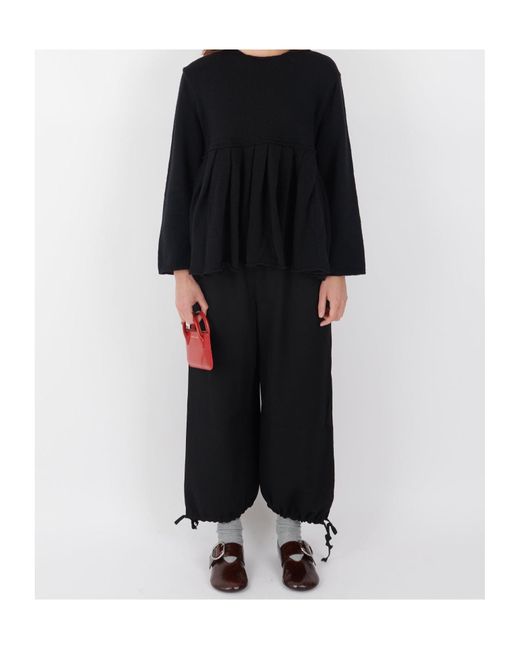 Comme des Garçons Black Crew Neck Sweater