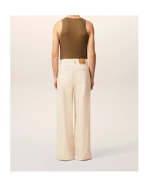 AMI Natural Ami Wide Fit Jeans for men
