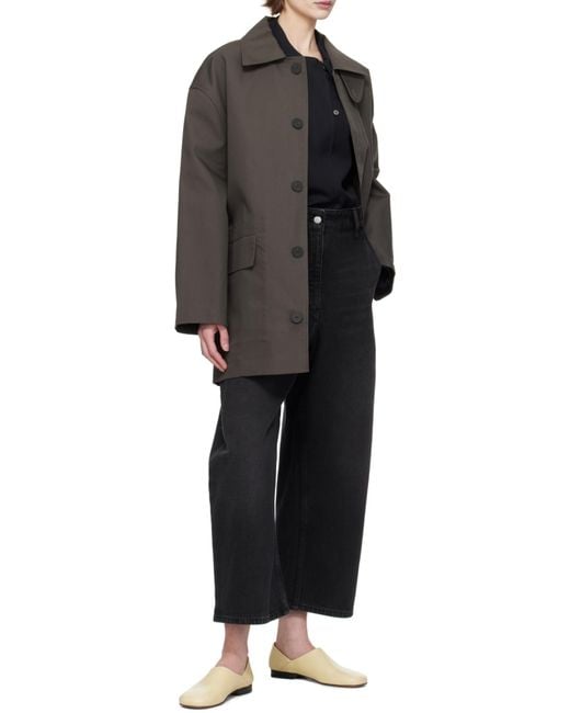 Studio Nicholson Black Chalco Tapered Leg Jeans
