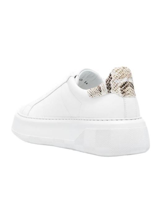 Woolrich White Platform Sneakers