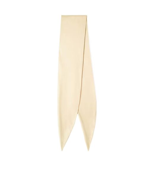 Loro Piana White Matinee Scarf