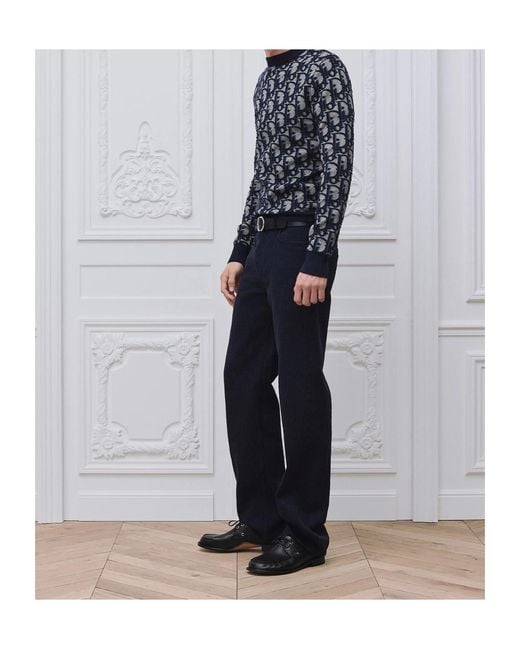 Dior Blue Homme Straight-Leg Jeans for men