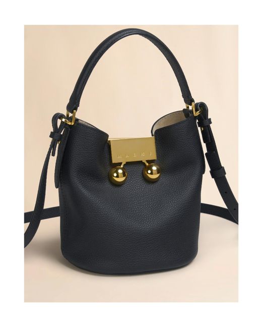 Marni Black Trunkaroo Bucket Bag