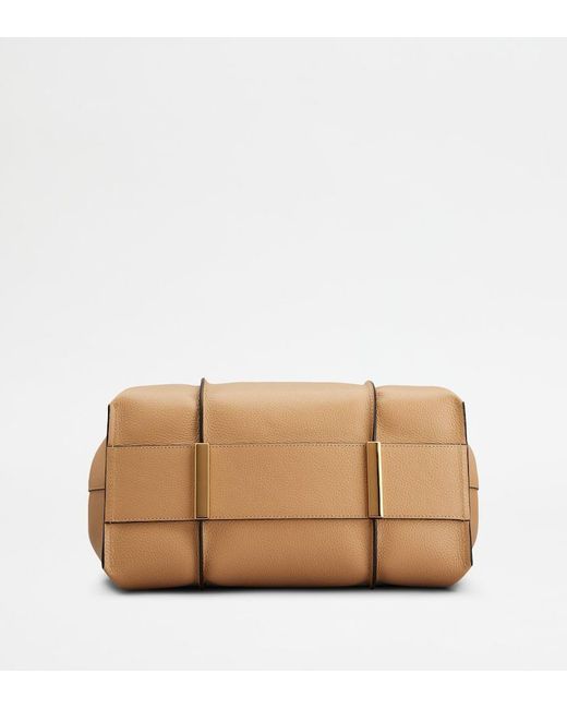 Tod's Natural T Timeless Small Shopping Bag