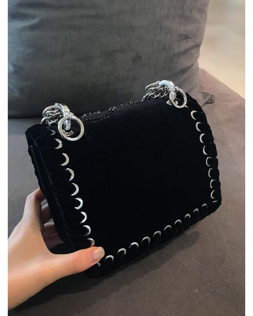 Fendi Black Kan I Logo Embellished Shoulder Bag