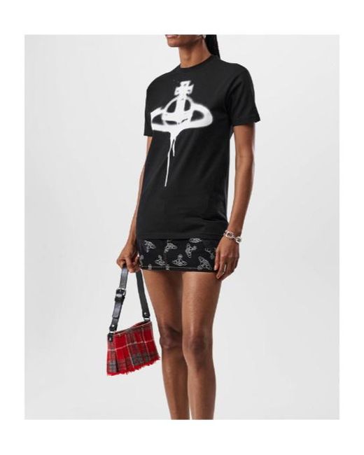 Vivienne Westwood Black Crew Neck T-Shirt