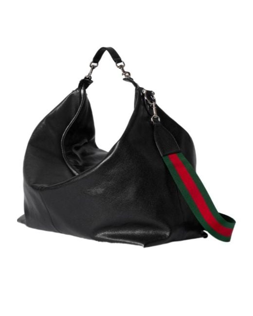 Gucci Black Brera Large Crossbody Bag for men