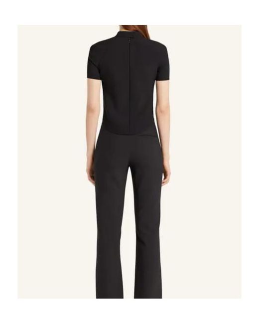 Courreges Black Courrèges Circle Heritage Top