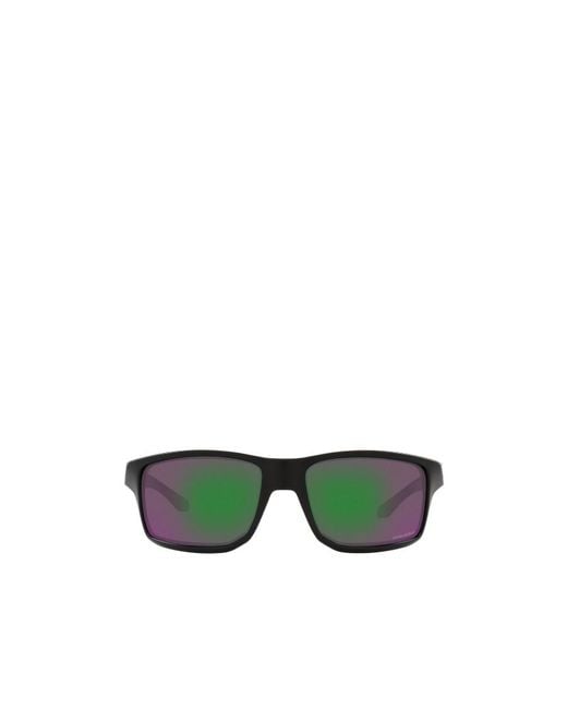 Oakley Green Gibston Rectangle-Frame Sunglasses for men