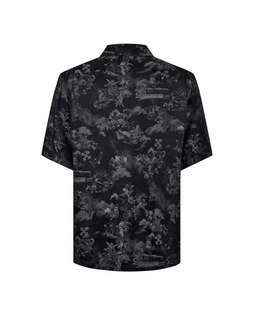 Off-White c/o Virgil Abloh Black Short Sleeve Shirt for men