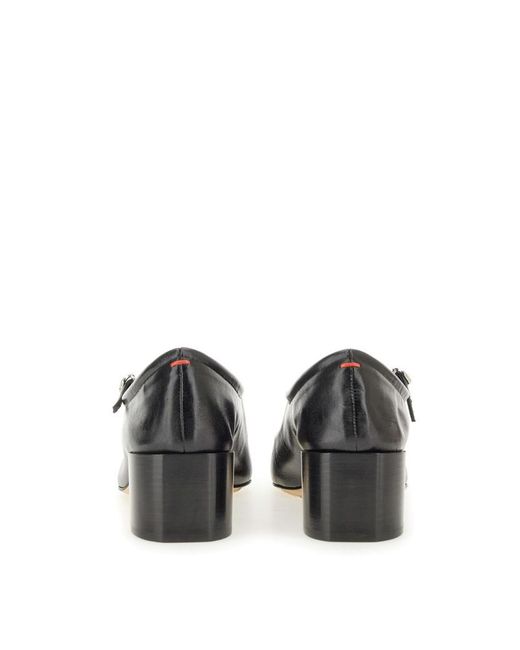 Aeyde Black Aline Mary Jane Pumps