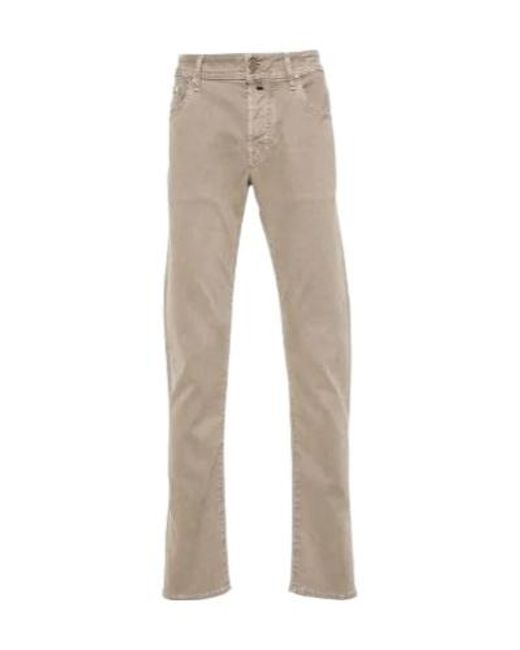 Jacob Cohen Gray Belt-Loop Casual Pants for men