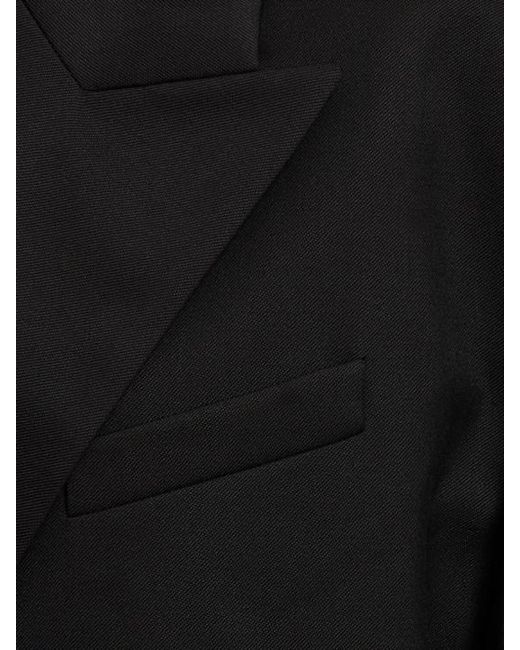 Wardrobe NYC Black Double Breasted Coat