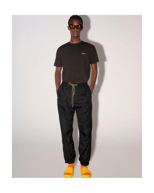 Ambush Black Multi-Cord Elasticated Waistband Pants for men