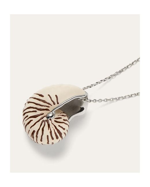 Loro Piana White Shell Necklace
