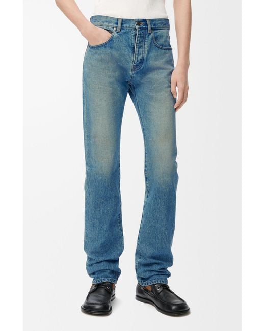 Loewe Blue Slim Fit Jeans for men