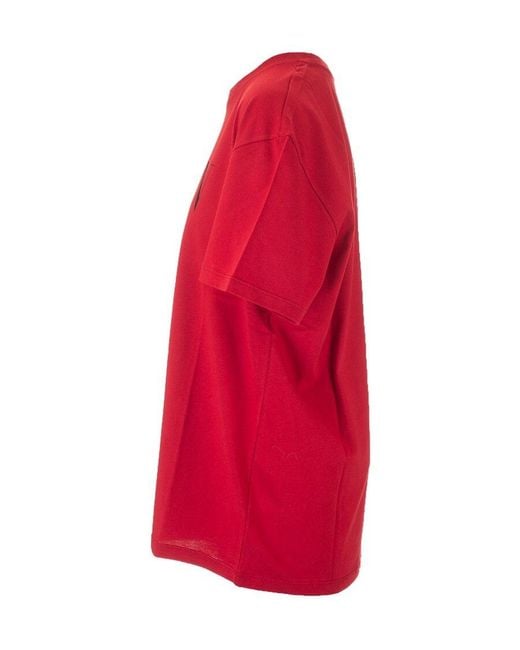 Valentino Red Vltn Logo T-Shirt