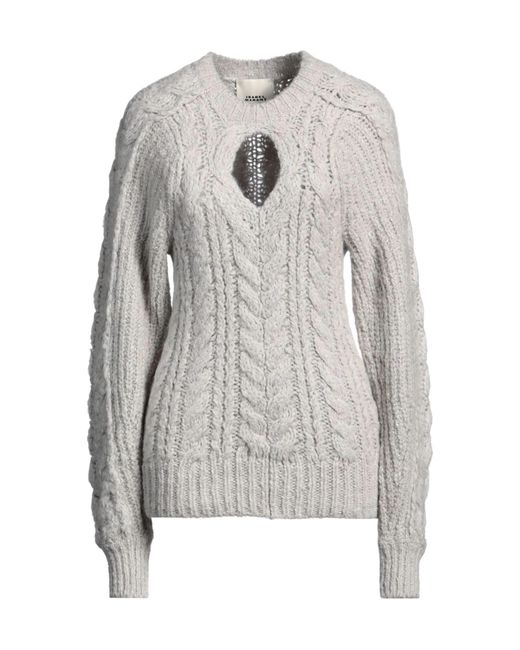 Isabel Marant Gray Solid Color Jumpers