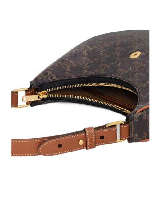 Céline Black Medium Ava Triomphe Bag