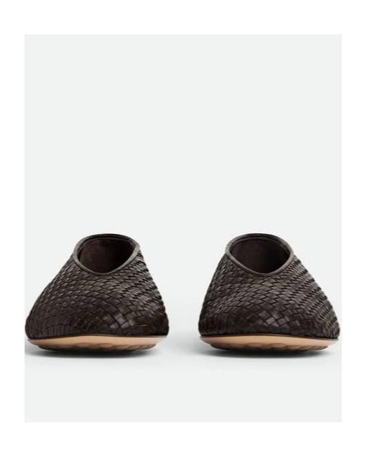 Bottega Veneta Brown Rosa Ballerina Shoes